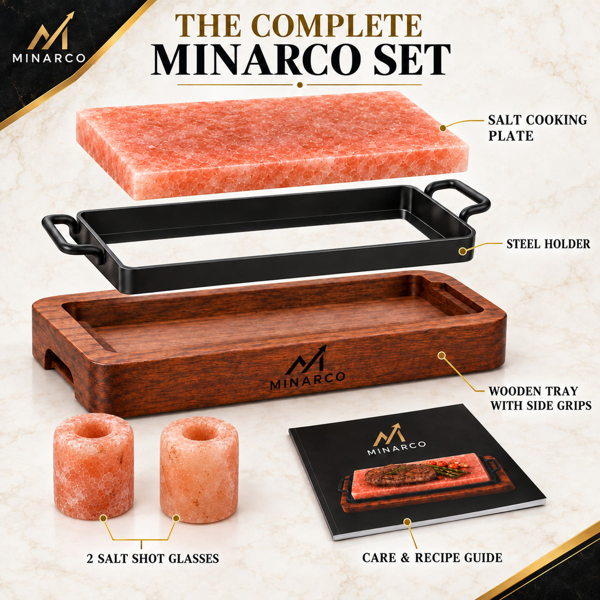 MINARCO cooking set components